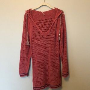 Free people sweater/hoodie dress